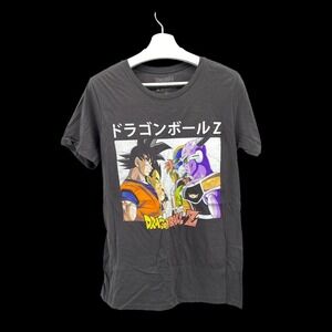 Dragon Ball Z Goku Ginyu Force Graphic Men's Size Medium Gray Short Sleeve Shirt